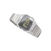 Casio Vintage Unisex Watch Digital Dial with Silver Stainless Steel Band, A700WEV-7ADF