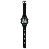 Casio Men's Watch Digital, Black Dial Black Silicone Strap, AE-1200WH-1AVDF product image