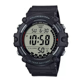 Casio Men's watch Digital, Black Dial Black Resin Strap, AE-1500WHX-1AVD