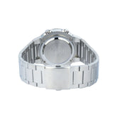 Casio Men's Watch Analog-Digital Blue Gradient Dial with Silver Stainless Steel Band, AMW-870DA-2A1VDF