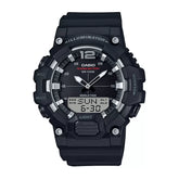 Casio, Men's Watch Analog-Digital Combo, Black Dial Black Resin Band, HDC-700-1AVDF product image