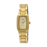 Casio Women's Watch Analog, Gold Dial Gold Stainless Steel Strap, LTP-1165N-9CRDF product image