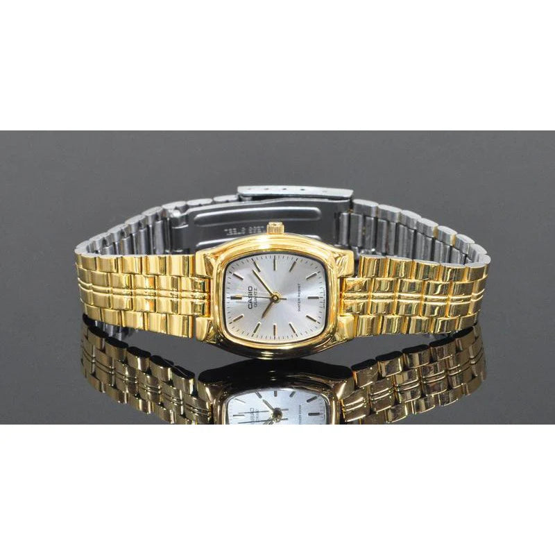 Casio Women's Watch Analog, White Dial Gold Stainless Steel Strap, LTP-1169N-7ARDF product image