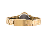 Casio Women's Watch Analog, Black Dial Gold Stainless Steel Strap, LTP-V004G-1BUDF