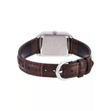 Casio Women's Watch Analog, White Dial Brown Leather Strap, LTP-V007L-7B2UDF product image