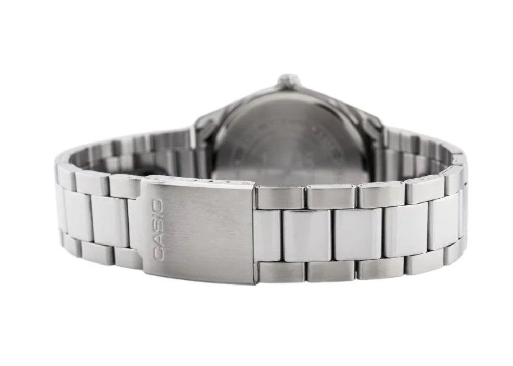 Casio Men's Watch Analog, Black Dial Silver Stainless Steel Strap, MTP-1302D-1A1VDF product image
