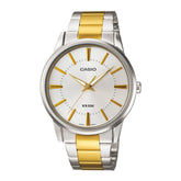 Casio Men's Watch Analog, Silver Dial Two Toned Stainless Steel Strap, MTP-1303SG-7AVD product image