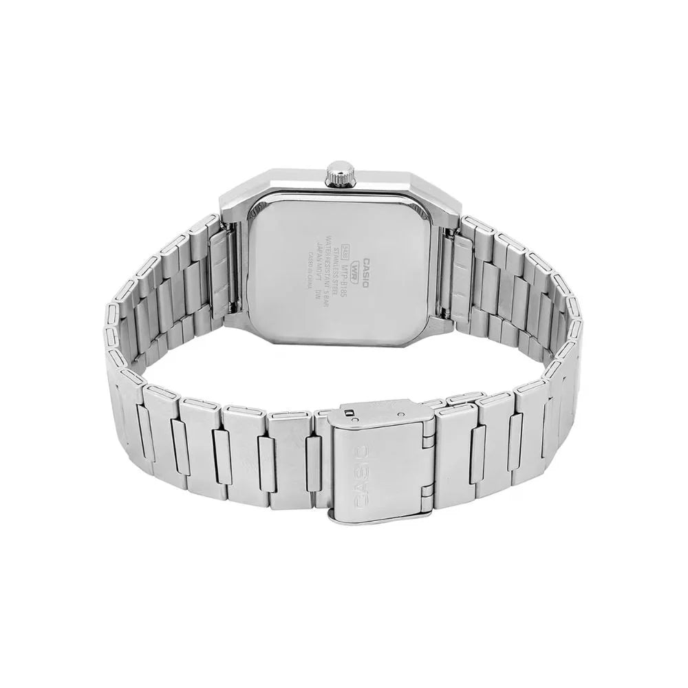 Casio Men's Watch Analog Blue Dial with Stainless Steel Band, MTP-B185D-2A1VDF product image