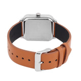 Casio Men's Watch, Black Multi-Dial Moon phase, Brown Leather Strap, MTP-M305L-1AVDF