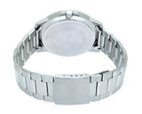Casio Men's Watch Analog Blue Dial with Silver Stainless Steel Band, MTP-VD01D-3E2VUDF