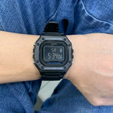 Casio Men's Watch Digital, Black Dial Black Resin Strap, W-218H-1BVDF product image