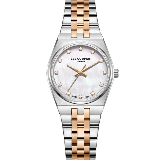Lee Cooper, Men's, Analog Watch, Gold Dial, LE-LC08204.520