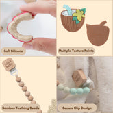 Milk It Baby, Lets Go Coco-Nuts' Teether, MI-TCN005