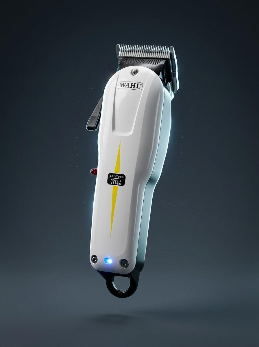 Wahl Super Taper White Cordless Prolithium Series Clipper, 08591-036 Wahl grooming product