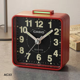 Casio beep sound alarm clock analog, TQ-140-4DF