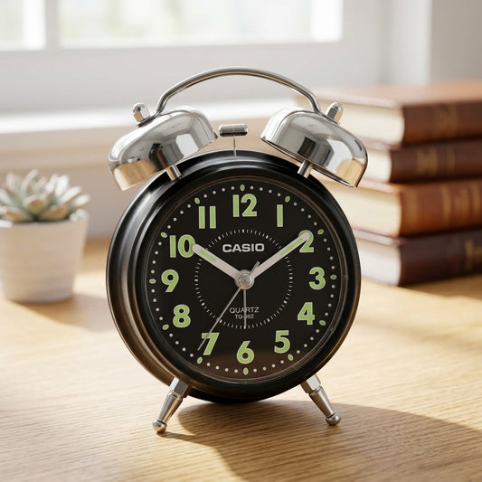 Casio bell sound analog alarm clock , TQ-362-1ADF