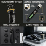 Wahl Manscaper 360° Rotating Head Body Trimmer, WA-3030817