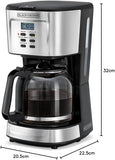 Black+Decker, Programmable Coffee Maker, 12 cups, Auto Brew, Keep Warm, Digital Display DCM85