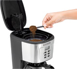Black+Decker, Programmable Coffee Maker, 12 cups, Auto Brew, Keep Warm, Digital Display DCM85
