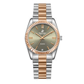 Beverly Hills Polo Club Women's Watch Analog Green Dial with Two-Toned Stainless Steel Band, BP3172C.570