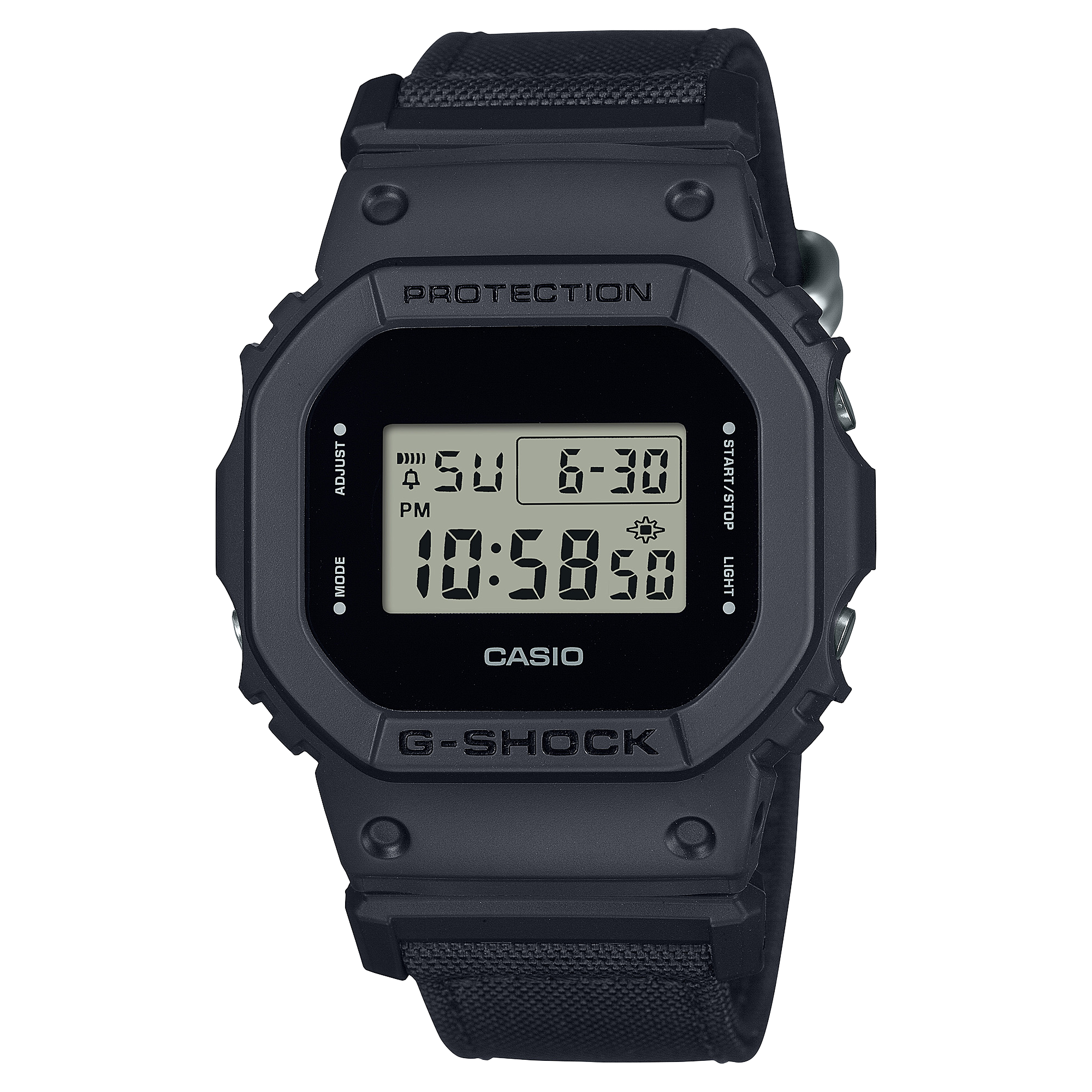 G-Shock Men's Watch Digital Dial with Black Resin Band, DW-5600BCE-1DR