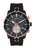 Quantum, Men's, Analog Watch, Black Dial, with Silicone Band, QU-PWG560.661
