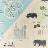 Milk It Baby Dubai City Tour Reversible Playmat, DUBAIPM