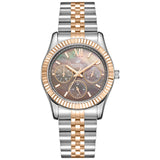 Beverly Hills Polo Club Women's Watch Analog Mother of Pearl Dial with Two-Toned Stainless Steel Band, BP3169C.560