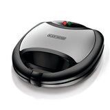 Black+Decker 3-in-1 Sandwich, Grill & Waffle Maker, 2 Slice - 750W, TS2090-B5