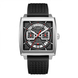 Lee Cooper, Men's, Analog Watch, Black Dial, with Silicone Band, LE-LC08065.351