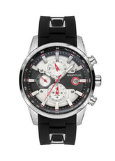 Quantum, Men's, Analog Watch, Black Dial, with Silicone Band, QU-ADG678.331
