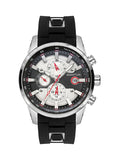 Quantum, Men's, Analog Watch, Black Dial, with Silicone Band, QU-ADG678.331