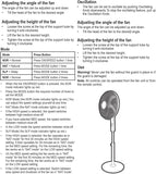 Black+Decker, 16 Inch Pedestal Stand Fan, Black, FS1620-B5