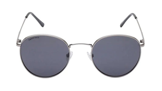 Fastrack Unisex Round Sunglasses, Grey Lens, UV protected, M257GY12P