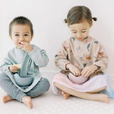 Milk It Baby Water Proof Sleeved Bib, Ocean Friends,MI-SBOF003