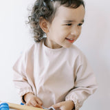 Milk It Baby Water Proof Sleeved Bib, Coral Pink, MI-SBCP001