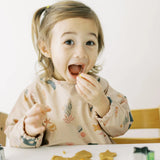 Milk It Baby Water Proof Sleeved Bib, Ocean Friends,MI-SBOF003