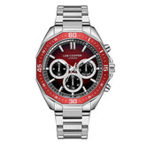 Lee Cooper, Men's, Analog Watch, Silver Dial, with Stainless Steel Band, LE-LC08021.380