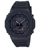 G-Shock Men's Watch Analog & Digital Combo, Black Dial Black Resin Band, GA-2100-1A1DR