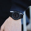 G-Shock Men's Watch Analog & Digital Combo, Black Dial Black Resin Band, GA-2100-1A1DR