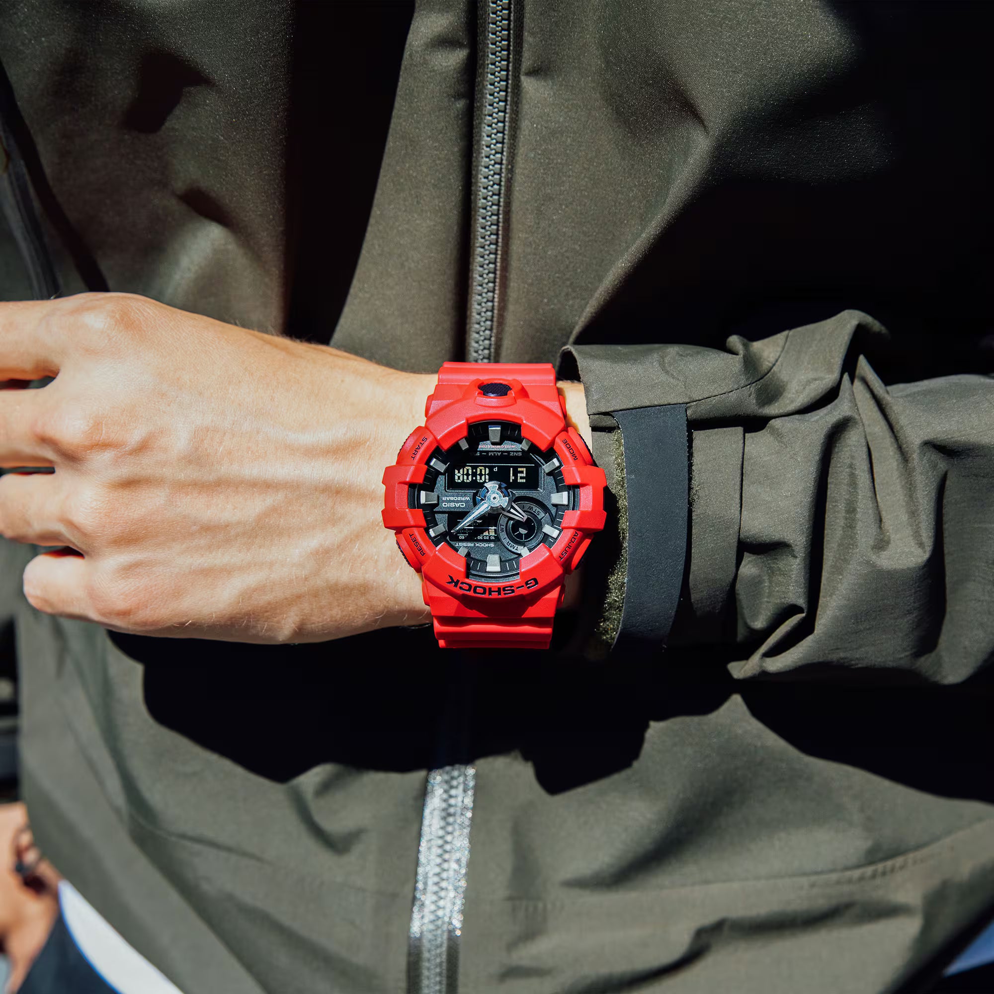 G-Shock Men's Analog-Digital Watch Black Dial with Resin Band, GA-700-4ADR product image