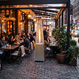 Zen Climate Plus Outdoor Patio Pyramid Heater, ZPHPC-SS