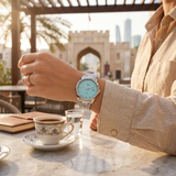 Casio Unisex Analog Watch Blue Dial with Silver Stainless Steel Band, UTP-1302PD-2A2VDF