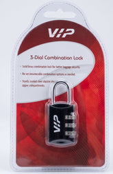 VIP 3 Dial Combination Lock, 3DCLOCK