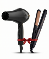 Wahl Pro Style Power Hair Dryer + Argan Care Straightener Combo Set, 3026984+5316