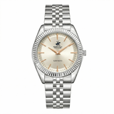 Beverly Hills Polo Club, Men's, Analog Watch, Silver Dial, with Stainless Steel Band, BH-BP3830X.360
