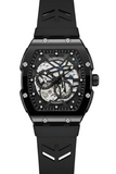Quantum, Men's, Analog Watch, Black Dial, with Silicone Band, QU-QMG1098.051