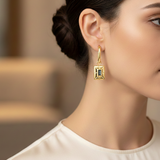 Lee Cooper Women's Earings - Gold/Black, LC.E.01784.150