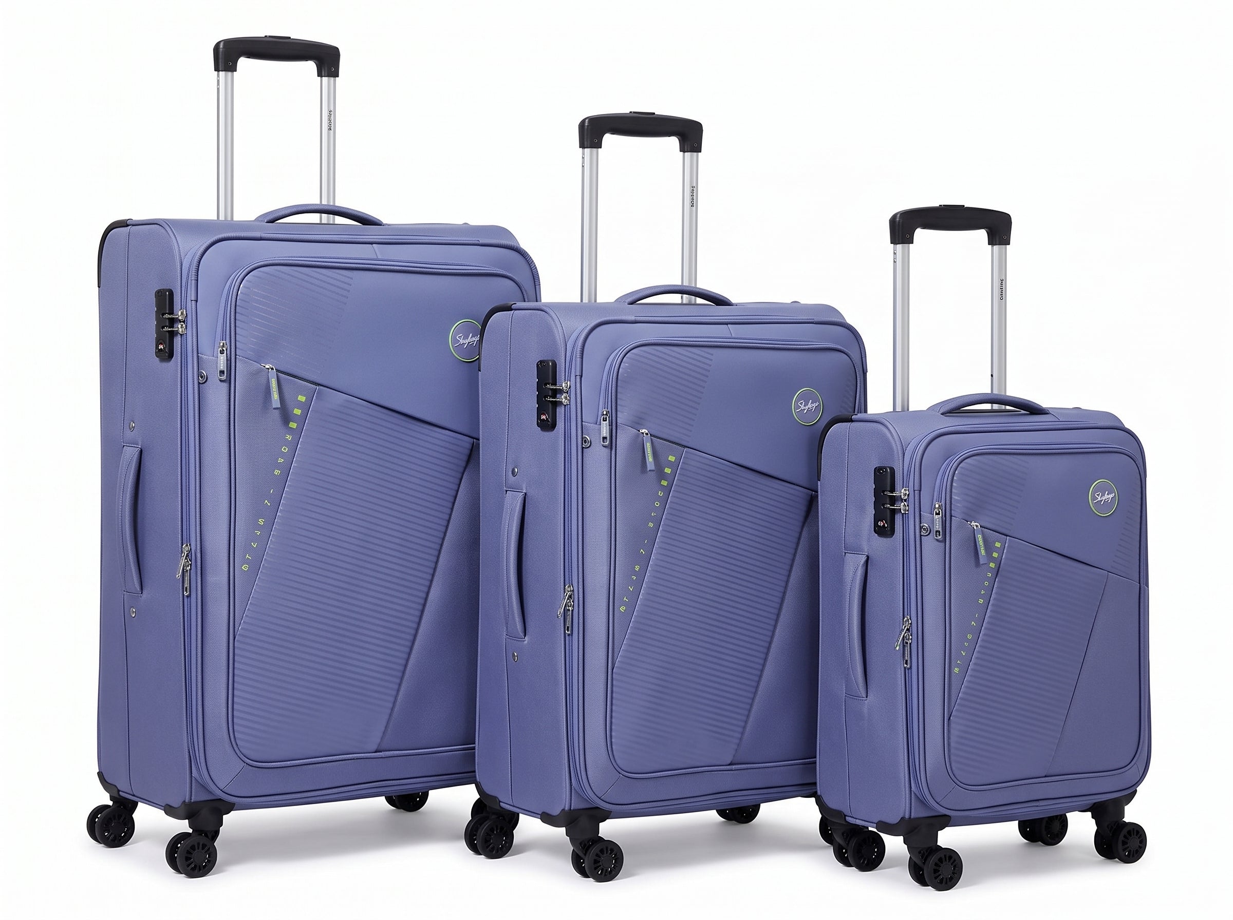 Skybags blue luggage set