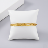 Lee Cooper Women's Bracelet - Gold,LC.B.01921.110